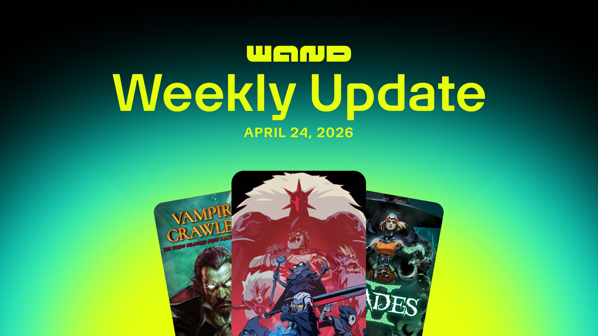 Weekly Update - April 24th, 2026